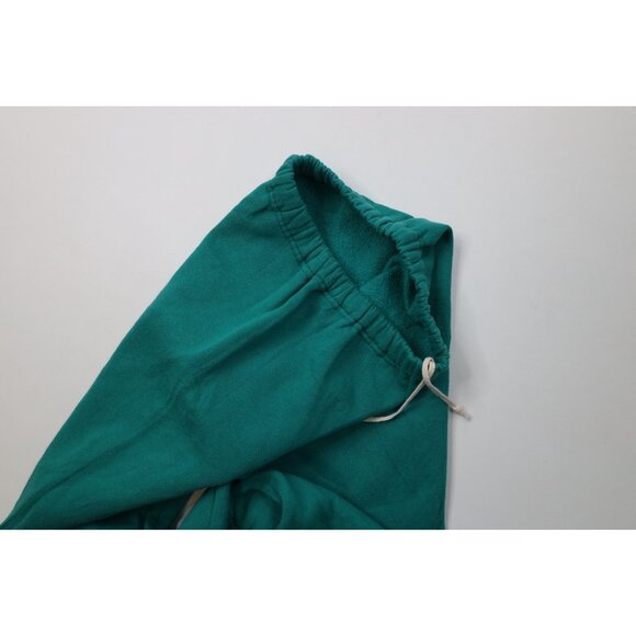 Vtg 80s 90s Russell Athletic Mens Medium Faded Blank Sweatpants Joggers Teal USA - Picture 6 of 13